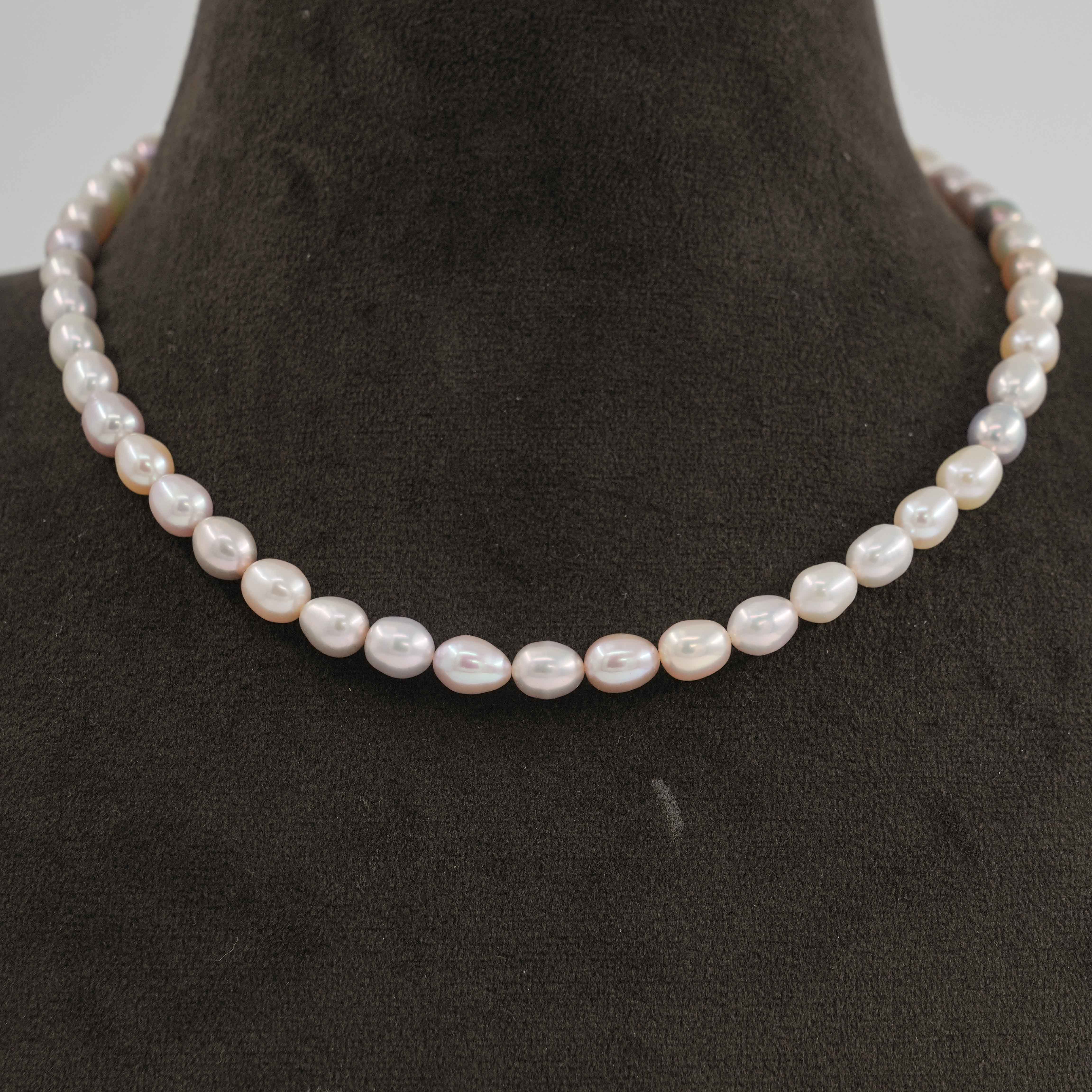 The Pearl Atelier by Kabra Pearls - Rimjhim Rice Pearl Necklace